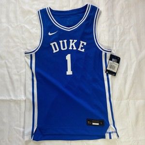 Nike Zion Williamson Duke Blue Devils Jersey Size Youth L NCAA Basketball nwt